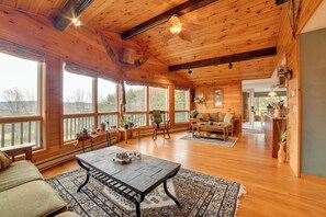 House (4 Bedrooms) | Interior - Spacious Finger Lakes Home w/ Mountain Views (Dryden)