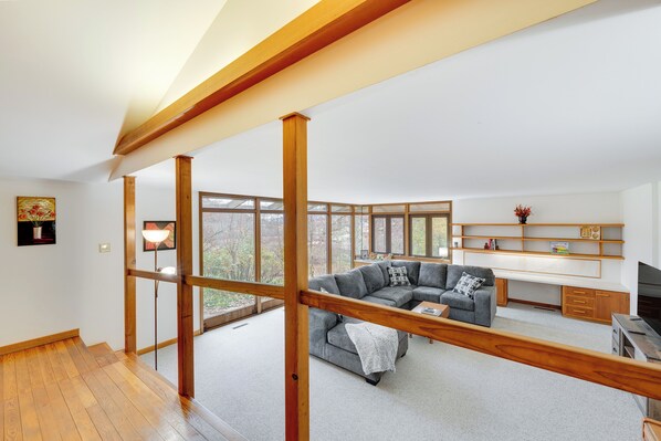 House (4 Bedrooms) | Interior - Historic Wisconsin Retreat on 26-acre Property! (Plain)