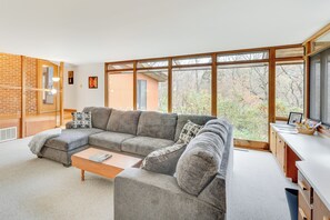 House (4 Bedrooms) | Interior - Historic Wisconsin Retreat on 26-acre Property! (Plain)