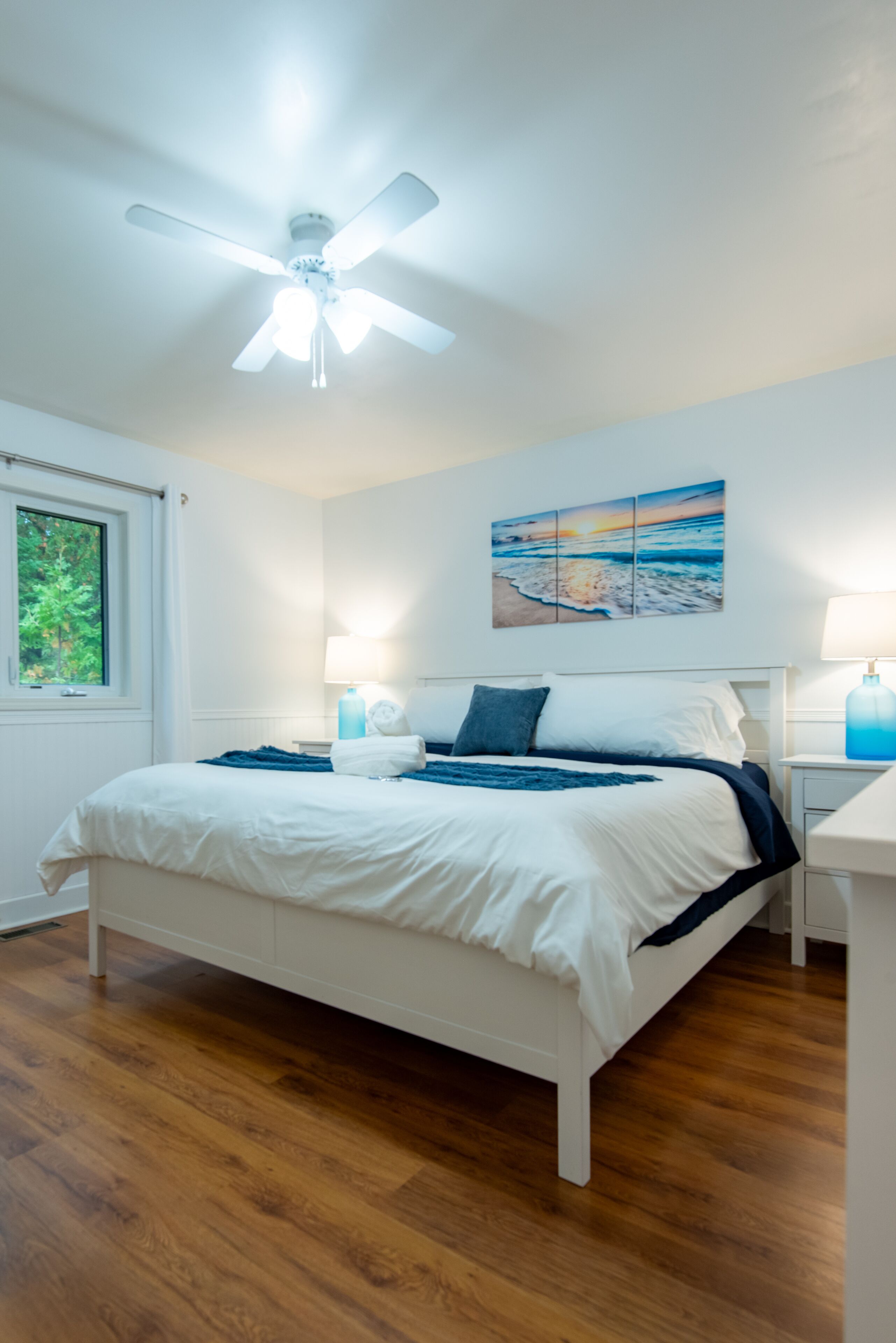 4 makuuhuonetta, silitysrauta/-lauta, Wi-Fi, vuodevaatteet