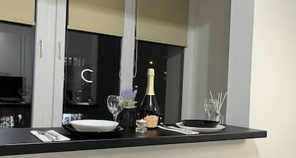 The Black and White Apartment