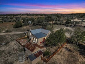 Exterior - Luxury 1800s-Remodeled German Haus on PrivateRanch (Fredericksburg)