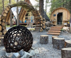 Enceinte de l’hébergement