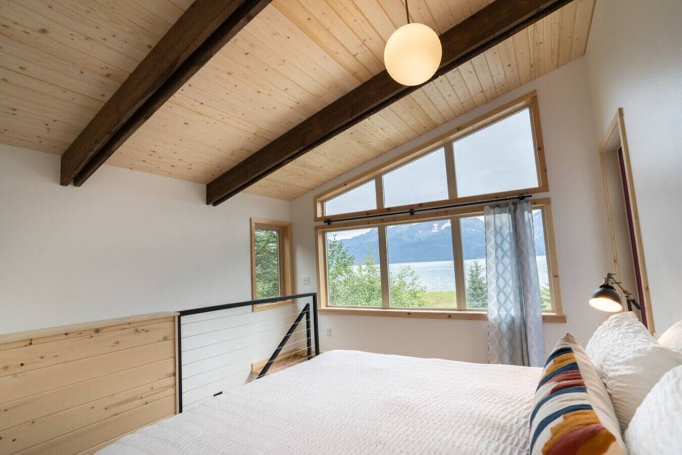 1 bedroom, desk, iron/ironing board, travel crib