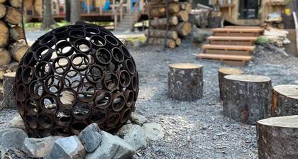 Salted Roots Yellow Door Bus