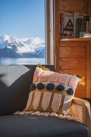 Interior - Rustic Roots Seaside Blush Cabin (ADA) (Seward)