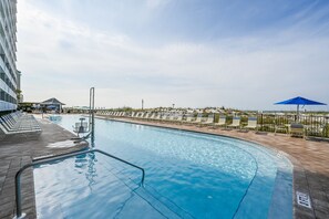 Indoor pool, a heated pool