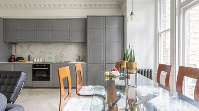 4-bed Flat in West London, Sleeps 8, 8 min to Tube