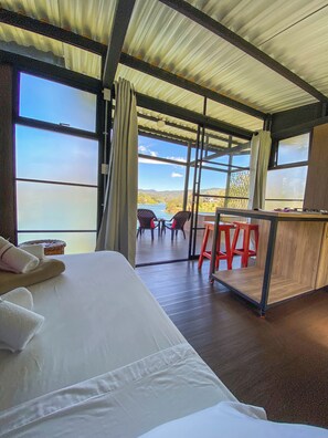 View from room - Cabañas Navegar (El Peñol)