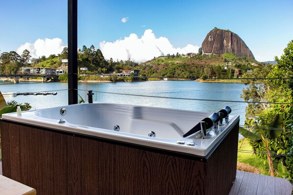 Exclusive Cottage | Private spa tub - Cabañas Navegar (El Peñol)