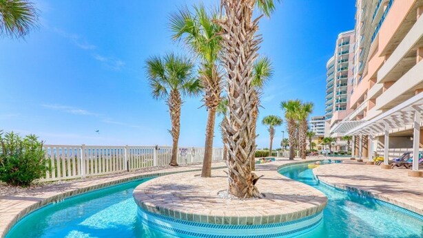 Indoor pool, outdoor pool - Crescent Keyes 904 - 3BD/3BA Oceanfront Condo (North Myrtle Beach)