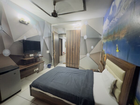 2 habitaciones, escritorio, wifi y ropa de cama