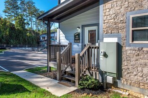 Exterior detail - *Newly-BUILT 4BDR Cabin! Hot Tub + In TOWN!* (Pigeon Forge)