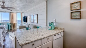 Interior - Affordable Cozy Beachfront! Newly Remodeled! Free Beach Chair Service! (Panama City Beach)