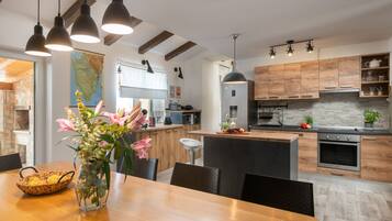 Family Villa, 4 Bedrooms (Villa Kalista Istriana) | Private kitchen | Fridge, microwave, oven, stovetop