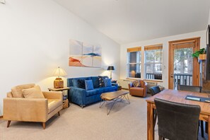TV, fireplace, DVD player, ping pong - 807  | Upgraded Premium 1BD w/Kitchen and Fireplace (Olympic Valley)