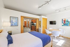 Iron/ironing board, free WiFi, bed sheets - 149 | Modern Studio w/ A/C, Wi-Fi, Views & Pool (Olympic Valley)