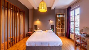 5 chambres, fer et planche Ă repasser, Wi-Fi gratuit, draps fournis