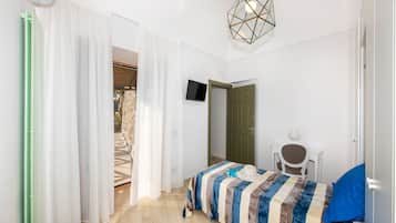 2 habitaciones, escritorio, wifi gratis y ropa de cama