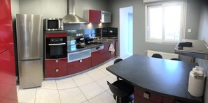 Fridge, microwave, oven, stovetop - NEW AD : Gd confort, meublée neuf, sauna, proche center, Nausicaa (Boulogne-sur-Mer)