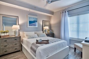 2 bedrooms, in-room safe, iron/ironing board, free WiFi - Playa Bonita 30A Seagrove Beach, 100 Steps to snow white sand! (Santa Rosa Beach)