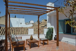 Deluxe-Penthouse | Terrasse/Patio
