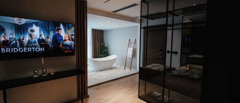 Luxury-Doppelzimmer, 1 King-Bett | Schreibtisch, kostenloses WLAN