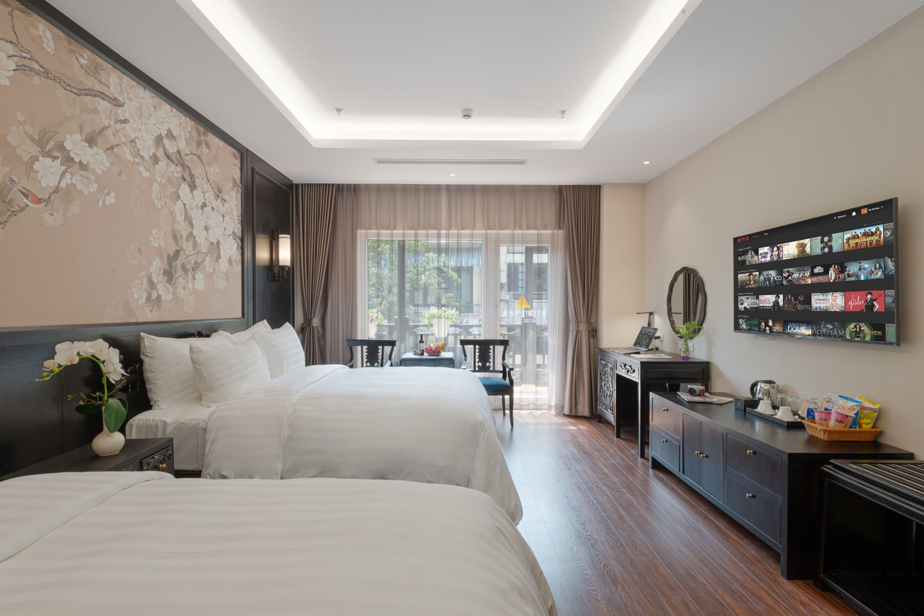 Family Room City View | Premium bedding, memory foam beds, minibar, in-room safe