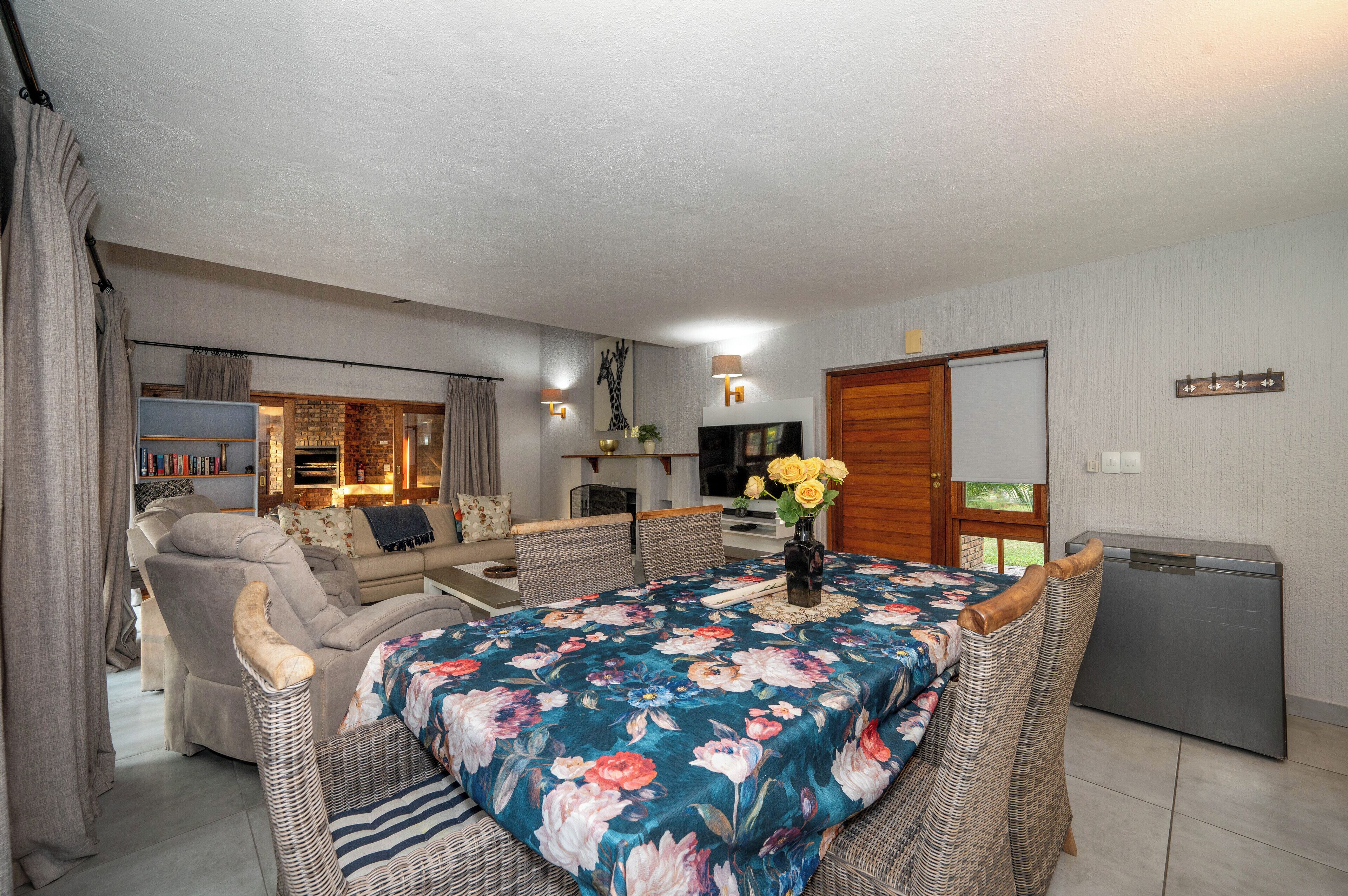 32-inch TV with satellite channels