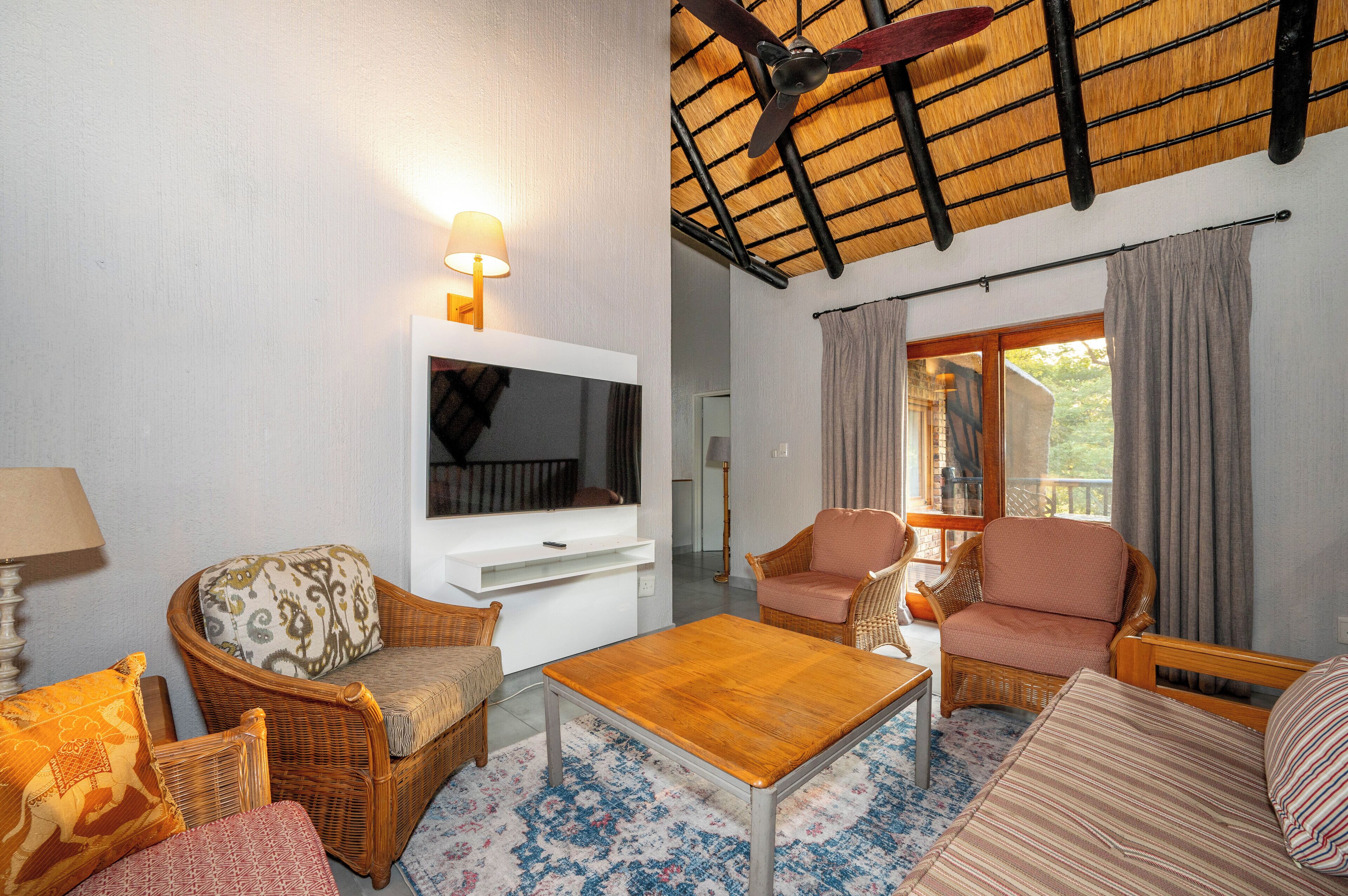 32-inch TV with satellite channels