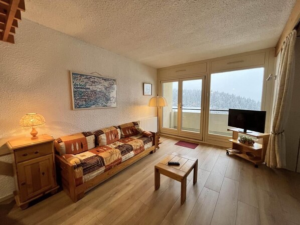 Living area - 50m from ski slopes, Ground floor, balcony, parking, tv, 39m², Villard de Lans (Villard-de-Lans)