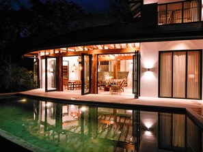Outdoor pool - Mediterranean Villa in Gated Guiones Community (Nosara)