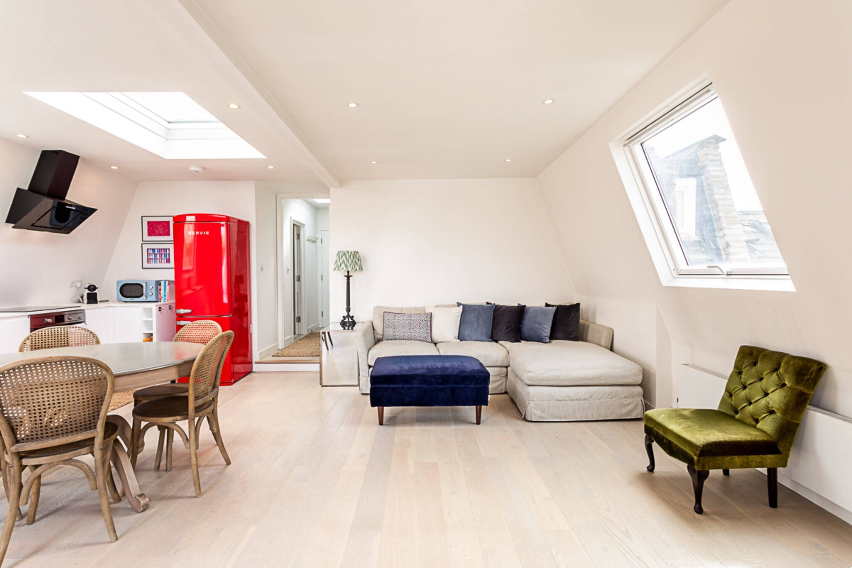 Basic Apartment, Multiple Beds | Living area | TV