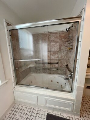 Towels, soap, toilet paper