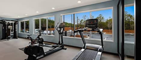 Fitnessbereich