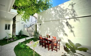 Outdoor dining - In The center, Cozy Studio With everything you need for a wonderful vacation! (Playa del Carmen)