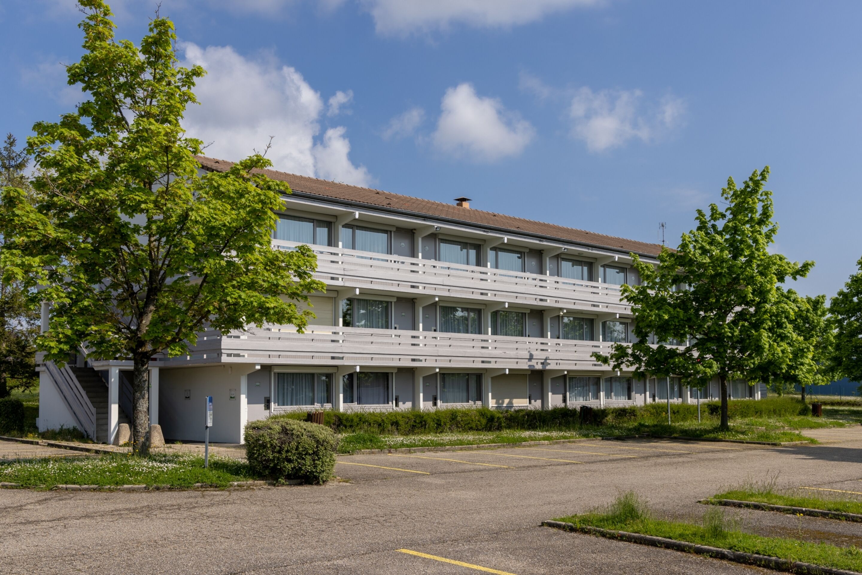 Façade de l’hébergement