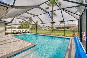 Beheizter Pool