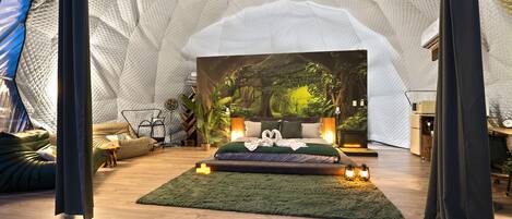 1 chambre, literie fournie