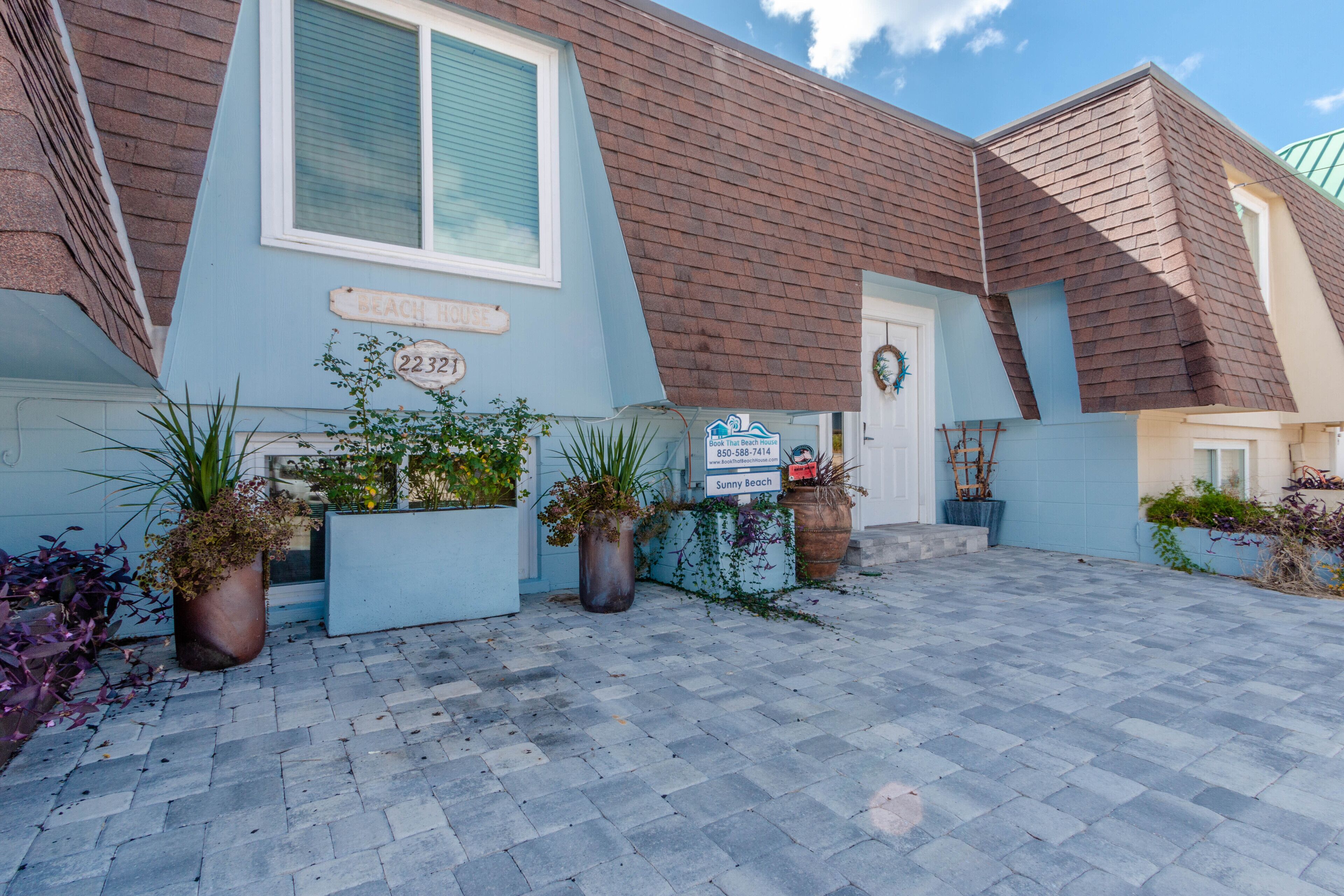 Façade de l’hébergement