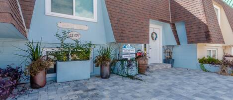 Façade de l’hébergement