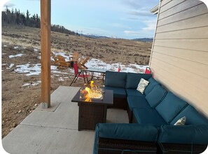 Terrace/patio - Cozy Modern Mountain Cabin  (Jefferson)