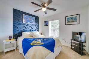 3 chambres, accès à Internet, literie fournie