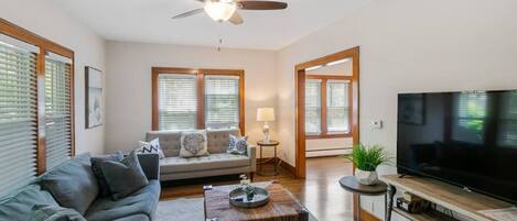 Smart TV, video games, ping pong