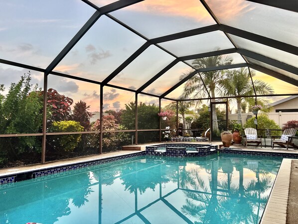 Außenpool, beheizter Pool