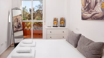 1 soveværelse, strygejern/strygebræt, gratis Wi-Fi, sengetøj