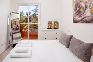 1 soveværelse, strygejern/strygebræt, gratis Wi-Fi, sengetøj