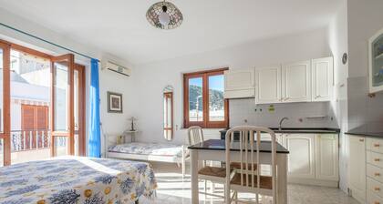 Holiday Apartment "Armando Mono Vulcanello" with Balcony, Shared Terrace & Wi-Fi