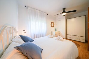 3 多间卧室、熨斗/熨衣板、免费 WiFi、床单