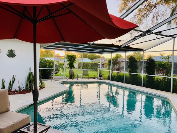 Pool - Coastal Pool Paradise
Mid-Century Home Formally Carroll’s Cabana in Port Malabar (Palm Bay)